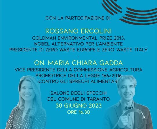 Workshop con la rete Spreco Zero a Taranto